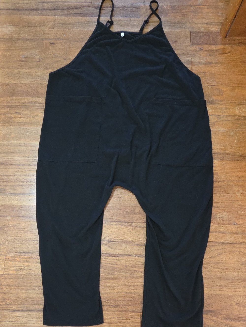 Relaxed Cloth Jumpsuit with Pockets